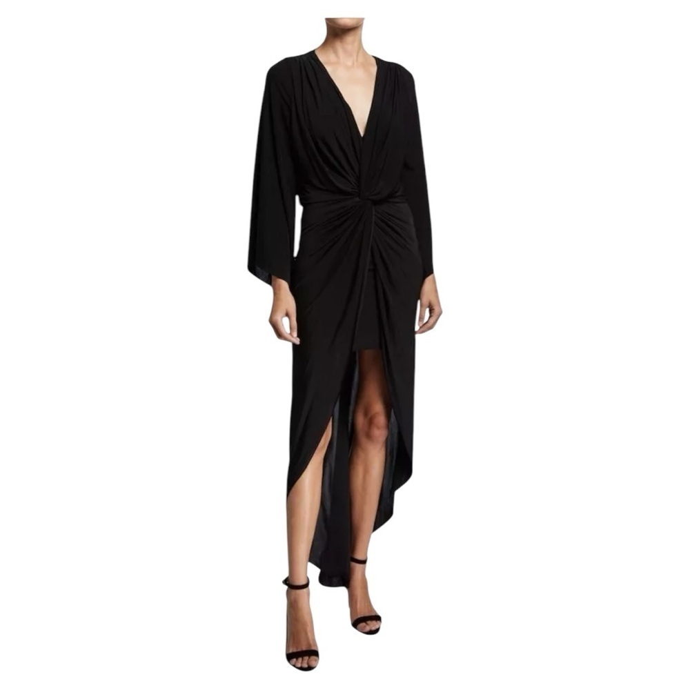 NWT Misa Los Angeles Teget Maxi Dress in Black